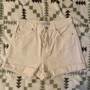 White Shorts